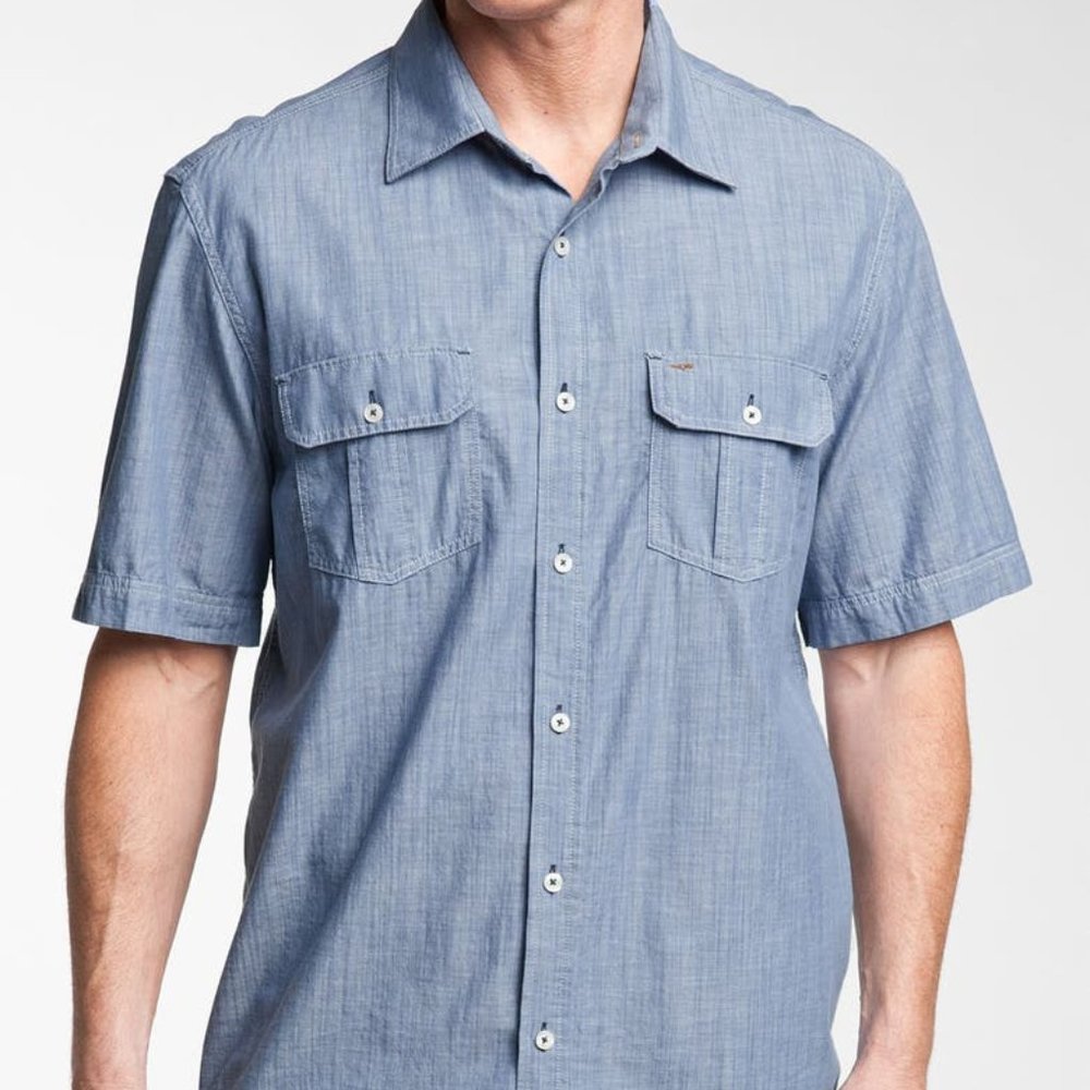 Tommy Bahama Denim 'Chambray a Day' Sport Shirt